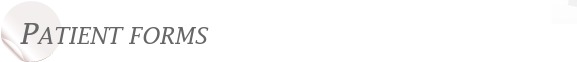 Dentist Citrus Heights Patient Forms